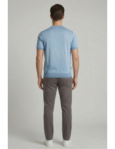 Markup t-shirt in maglia girocollo tinto freddo con inserti MK1900042 [8f610df1] 2