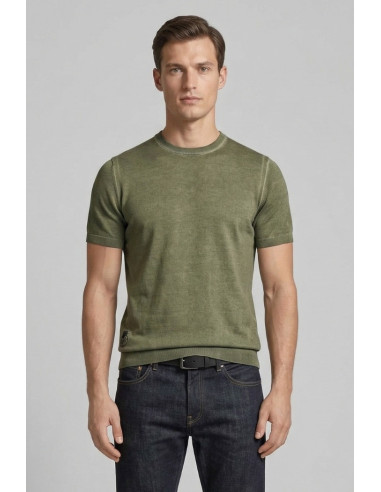 Markup t-shirt in maglia girocollo tinto freddo con inserti MK1900042 [7d4bafc1]