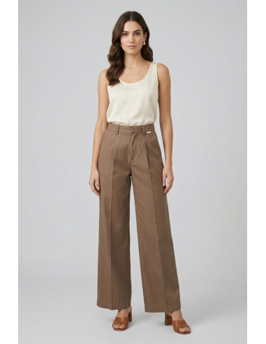 Roy Roger's pantalone in lyocell Squid rnd264ct020569 [3a7cbf89]