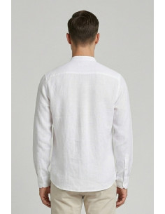 Urban Ring camicia coreana in misto lino e cotone UR1130002 [b9a23369] 2
