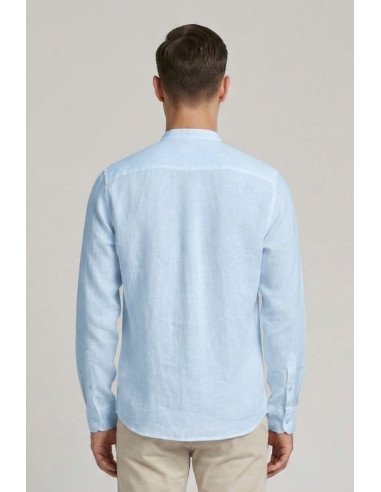 Urban Ring camicia coreana in misto lino e cotone UR1130002 [f3c8bab1]