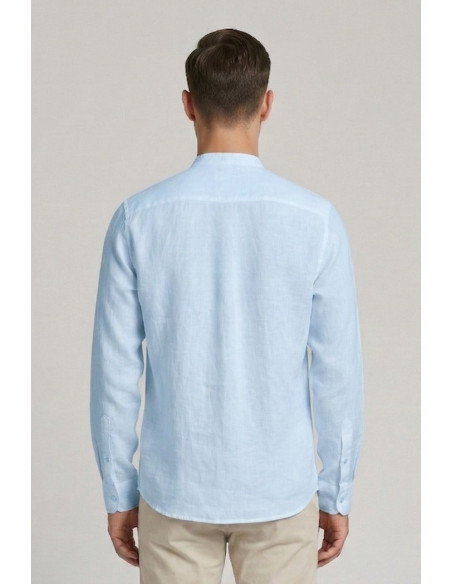 Urban Ring camicia coreana in misto lino e cotone UR1130002 [f3c8bab1]