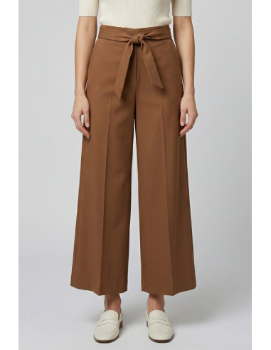 PDK pantalone flare in poliviscosa stretch 057046 [28bfdb1f]