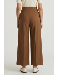 PDK pantalone flare in poliviscosa stretch 057046 [28bfdb1f] 2