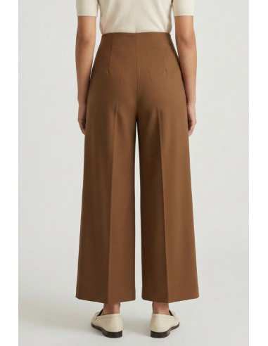 PDK pantalone flare in poliviscosa stretch 057046 [f1999812]