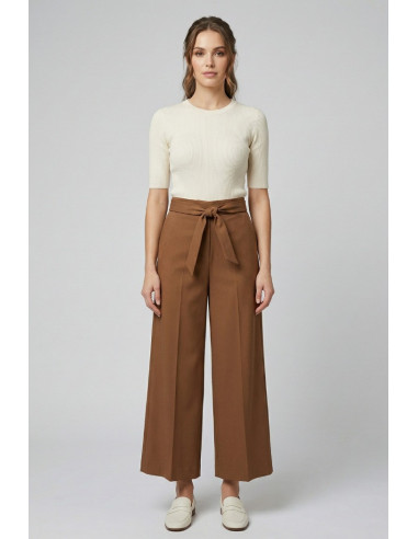 PDK pantalone flare in poliviscosa stretch 057046 [46845916]
