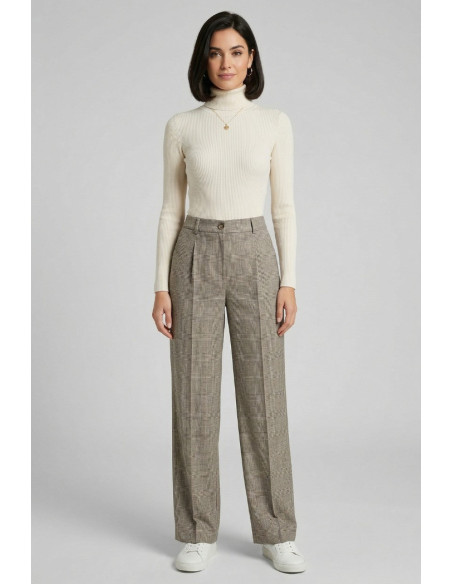 PDK pantalone a quadri 056895 [a1713707]