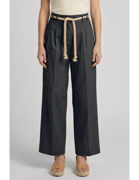 Markup pantalone con cintura intrecciata MW1650122 [37bdb35e]