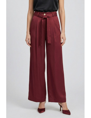 Markup pantalone ampio in twill di viscosa MW1650127 [7659f0cd]