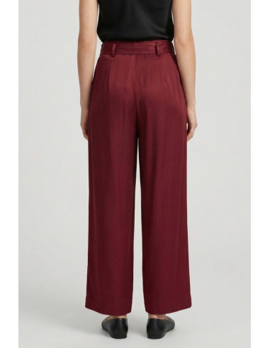 Markup pantalone ampio in twill di viscosa MW1650127 [af7fb3c0]