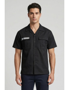Drop Season 2 camicia collo bowling con tasconi SS26217 [5ed8cc0a]