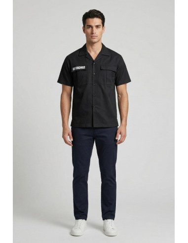 Drop Season 2 camicia collo bowling con tasconi SS26217 [30e34e03]