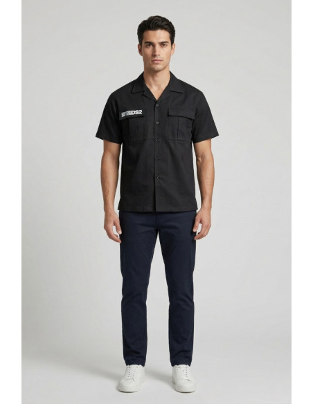 Drop Season 2 camicia collo bowling con tasconi SS26217 [30e34e03]
