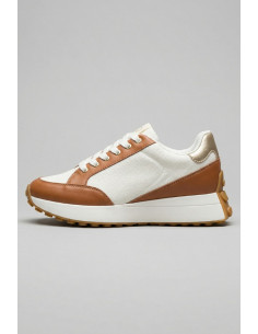 Liu Jo sneaker in pelle e canvas Lolo 20 BA6041PX806 [d5b0428b] 2
