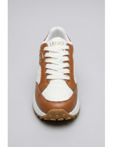 Liu Jo sneaker in pelle e canvas Lolo 20 BA6041PX806 [bb8bc082]