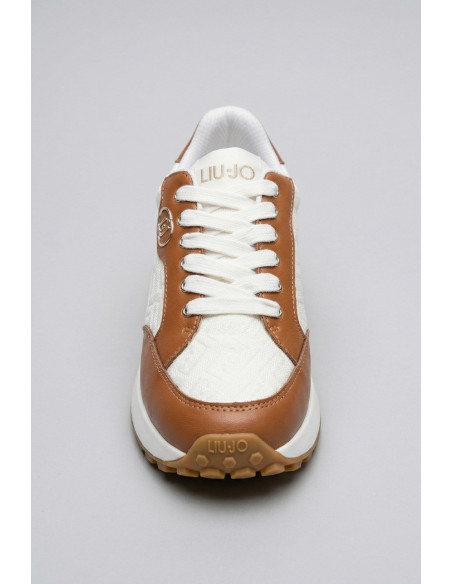 Liu Jo sneaker in pelle e canvas Lolo 20 BA6041PX806 [bb8bc082]