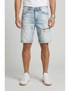 Drop Season 2 bermuda in denim di cotone stretch SS26D21 [c3acb101]
