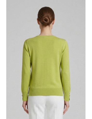 Sheis maglia girocollo in misto viscosa DS6041 [288a3eaf]