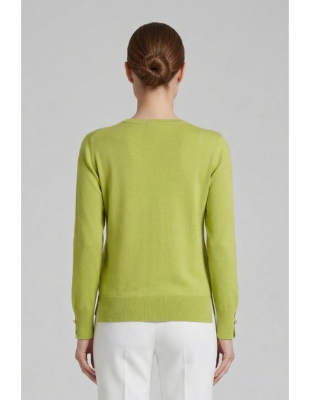 Sheis maglia girocollo in misto viscosa DS6041 [288a3eaf]