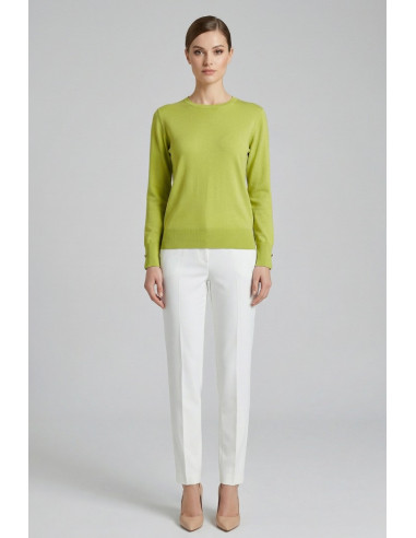 Sheis maglia girocollo in misto viscosa DS6041 [9f97ffab]