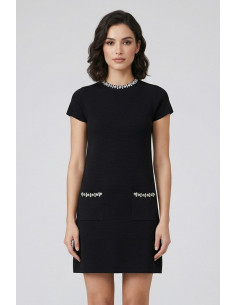 Sheis abito in maglia con applicazioni DS6050 [cd7e27db] 2