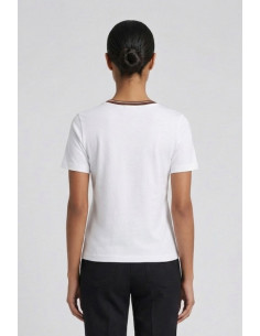 Sheis t-shirt in piquet con applicazioni DT6012 [4e5b22fe] 2