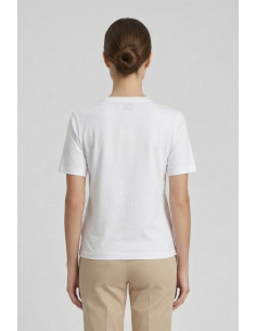 Sheis t-shirt in cotone con applicazioni DT6015 [be4172c8] 2