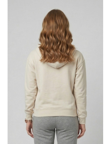 Icon felpa cappuccio in cotone stretch con mini logo IDF002 [c3119016]