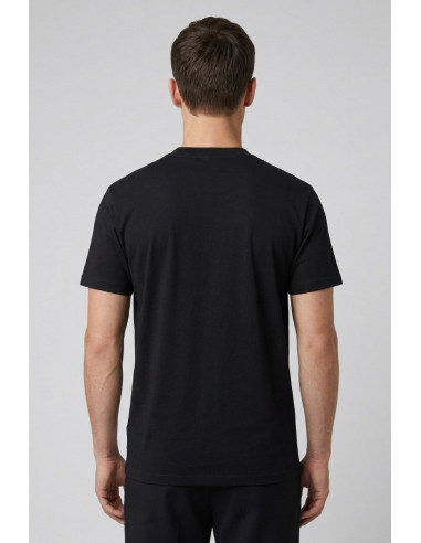 Icon t-shirt in cotone con logo effetto splash IUT037 [67814ed2]