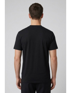 Icon t-shirt in cotone con stampa logo multicolor IUT038 [c6aa25c4] 2