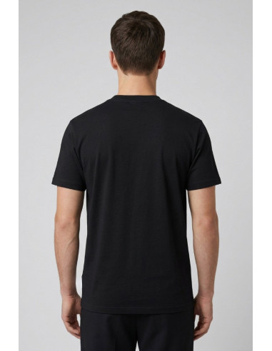Icon t-shirt in cotone con stampa logo multicolor IUT038 [1f8c66c9]