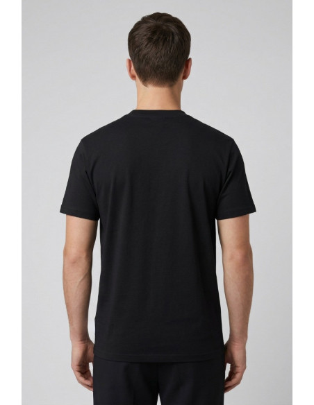 Icon t-shirt in cotone con stampa logo multicolor IUT038 [1f8c66c9]