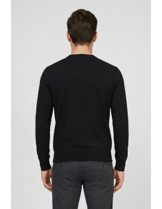 Icon maglia in cotone con mini ricamo IUPREM001 [c7ed82d1] 2