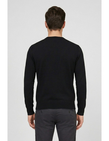 Icon maglia in cotone con mini ricamo IUPREM001 [1ecbc1dc]