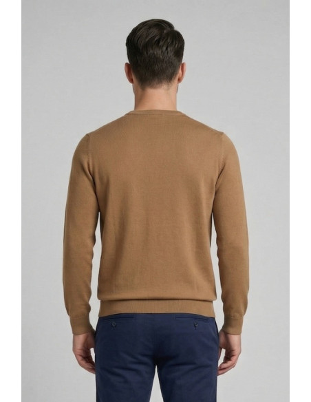 Nerovago maglia girocollo in cotone extrafine 661021-NV [3792b951]