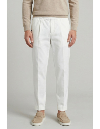 Markup pantalone wide leg in misto lino e cotone MK1950179 [e9f98148]