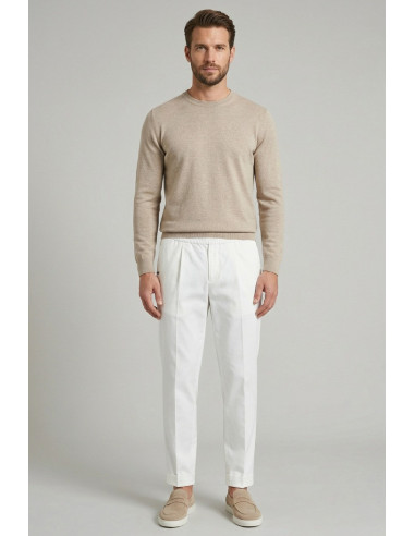 Markup pantalone wide leg in misto lino e cotone MK1950179 [87c20341]