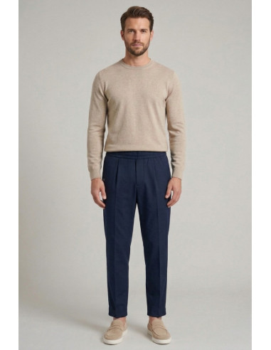 Markup pantalone wide leg in misto lino e cotone MK1950179 [1cdcb947]