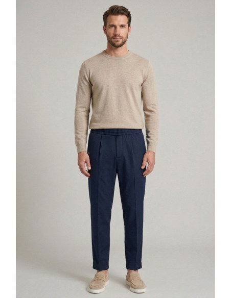 Markup pantalone wide leg in misto lino e cotone MK1950179 [1cdcb947]