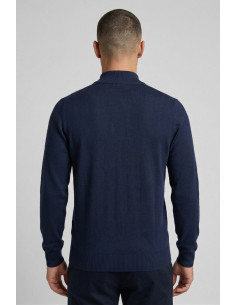Nerovago cardigan full zip in cotone 660016-NV [9e9e6c03] 2
