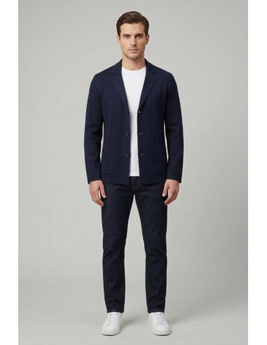Nerovago blazer in maglia con bottoni 661276-NV [88a8c611]