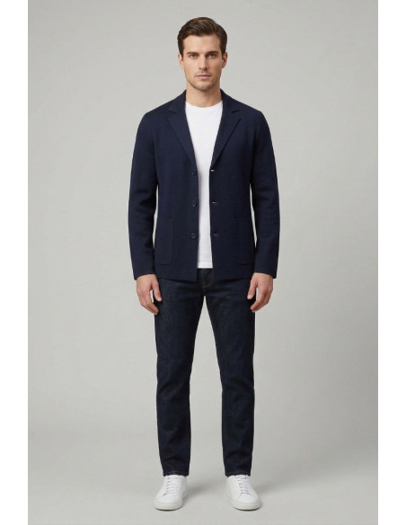 Nerovago blazer in maglia con bottoni 661276-NV [88a8c611]