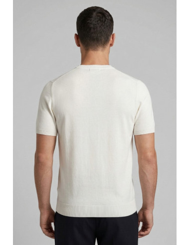 Nerovago maglia girocollo mezza manica in cotone 660101-NV [fdbfd2a8]