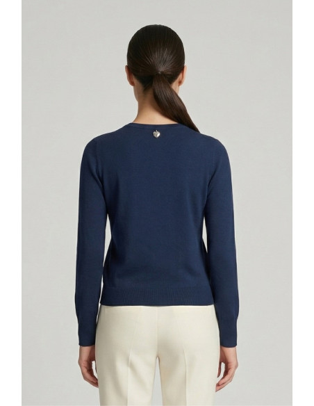 Blash maglia girocollo in misto viscosa BS1700004 [e17a68e7]
