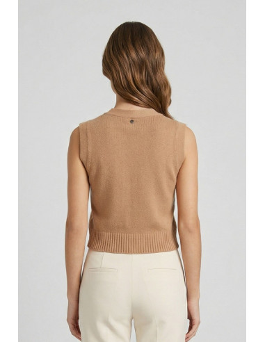 Blash gilet scollo a V in cotone BS1700012 [16ce4d1c]