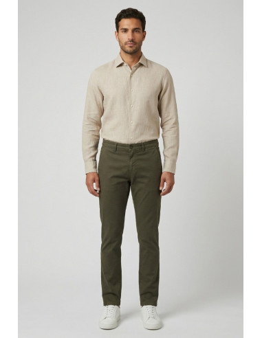 Four.ten Industry pantalone in cotone stretch T9036-100021 [7fd160b9]