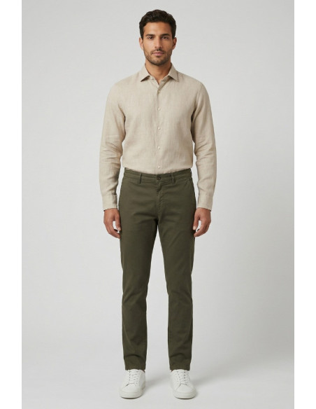 Four.ten Industry pantalone in cotone stretch T9036-100021 [7fd160b9]