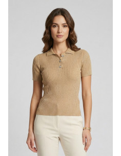 Markup maglia polo in misto viscosa MW1600027 [92ae7a68]