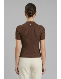 Markup maglia polo in misto viscosa MW1600027 [ef7a708a] 2