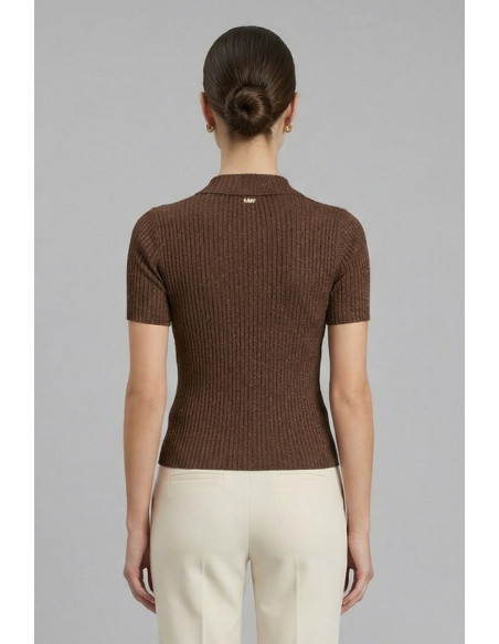 Markup maglia polo in misto viscosa MW1600027 [365c3387]